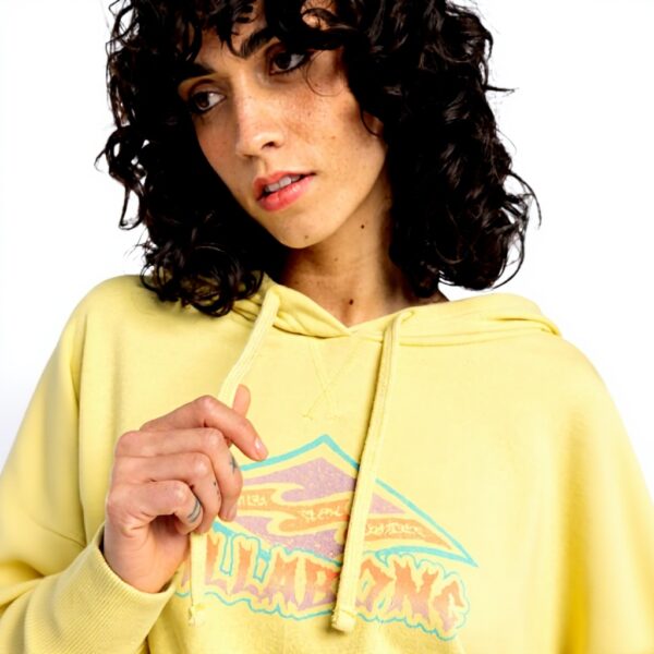 Sweatshirt Billabong Femme Polaire Confort Poches Kangourou