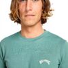 T-shirt Billabong Arch Crew Homme Coton Broderie Sportswear