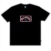T-shirt Billabong Arch Frame Homme Coton Sportswear Noir