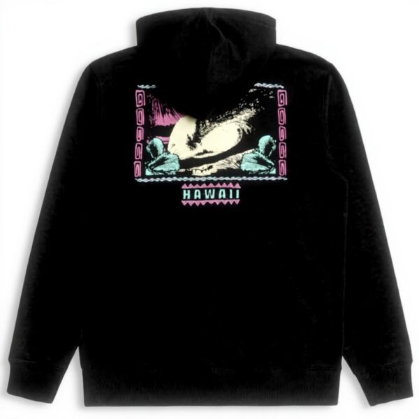 Sweat à capuche Billabong Arch Po Lt garçon noir recyclé