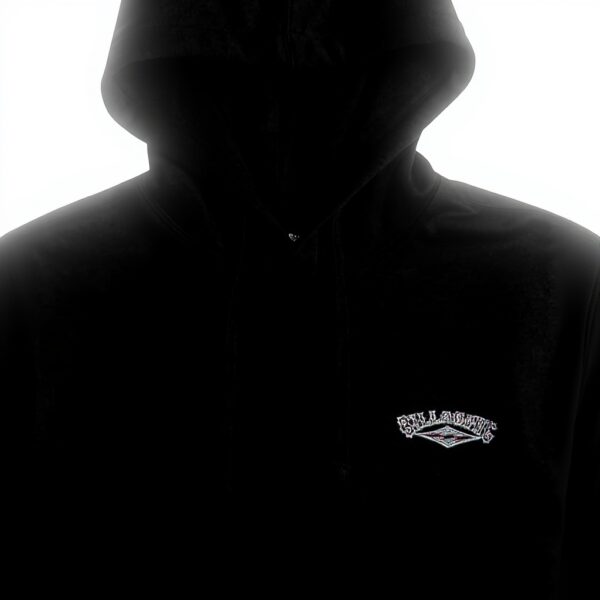 Sweat à capuche Billabong Arch Po Lt garçon noir recyclé