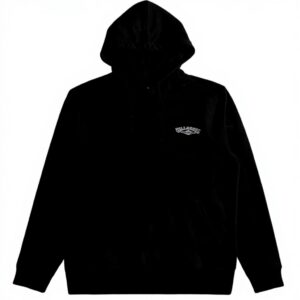 Sweat à capuche Billabong Arch Po Lt garçon noir recyclé