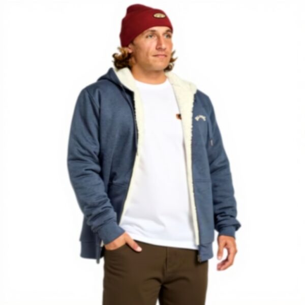 Pull Billabong Arch Sherpa Homme Coton Polyester Recyclé