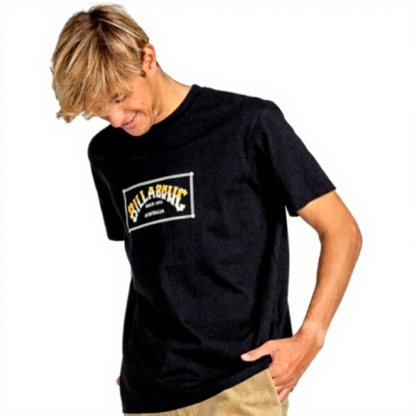 T-shirt Billabong Arch Homme Noir Sportswear Garçon