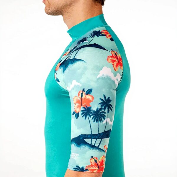 Rashguard surf Billabong homme polyester recyclé protection