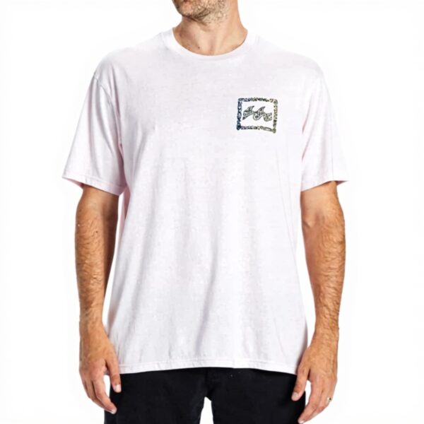 T-shirt Billabong Crayon Wave Homme Couleur Pastel