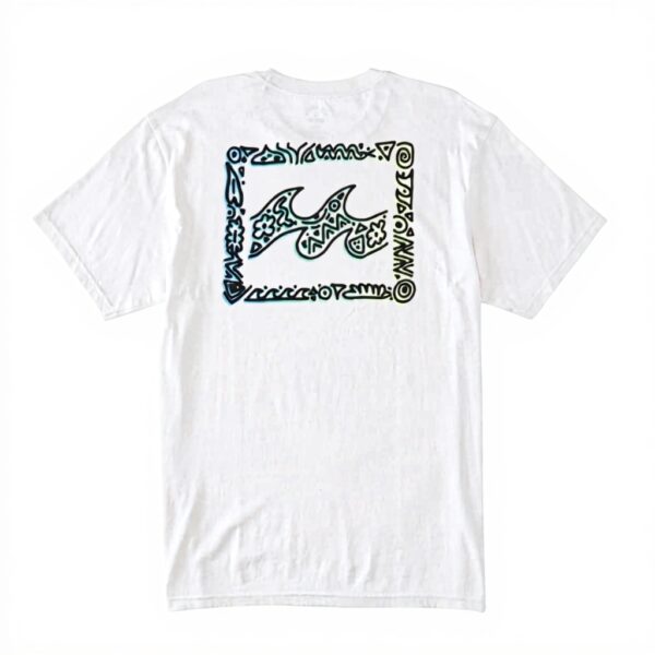 T-shirt Billabong Crayon Wave Homme Couleur Pastel