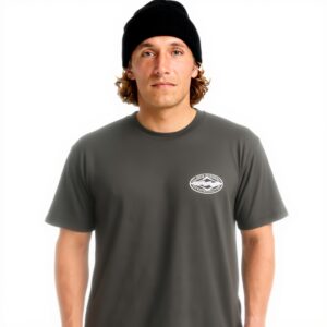 T-shirt sport Billabong Diamond Vision coton homme Blanc