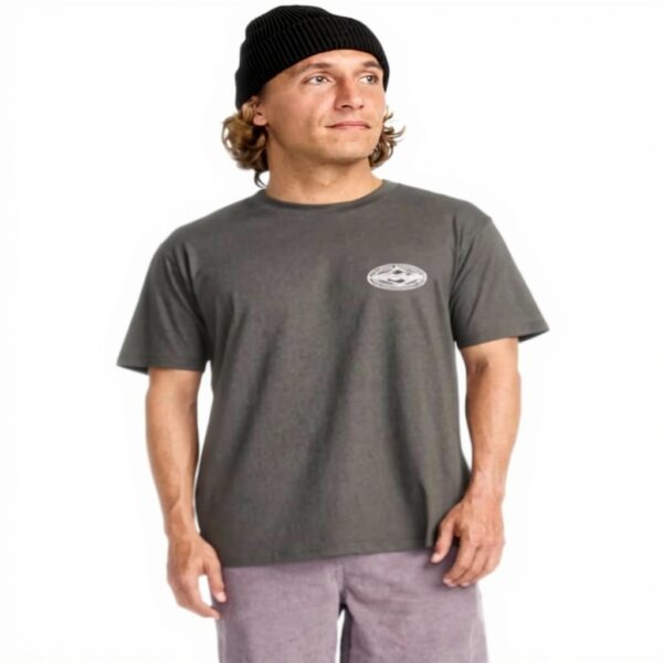 T-shirt sport Billabong Diamond Vision coton homme Blanc