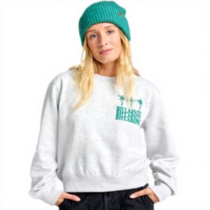 Sweatshirt Billabong Femme Coton Recyclé Imprimé