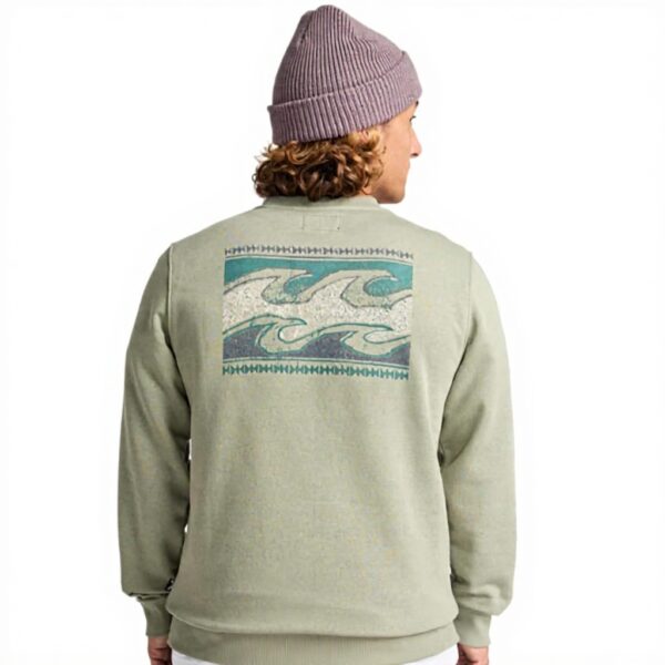 Sweatshirt Billabong Homme Recyclé Confortable Polycoton