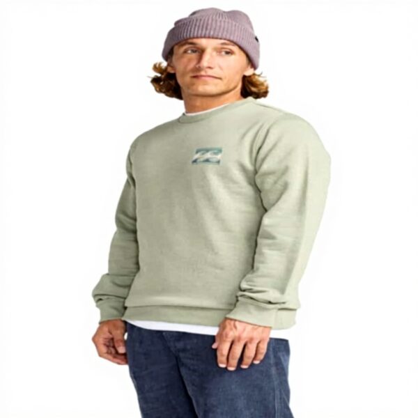 Sweatshirt Billabong Homme Recyclé Confortable Polycoton