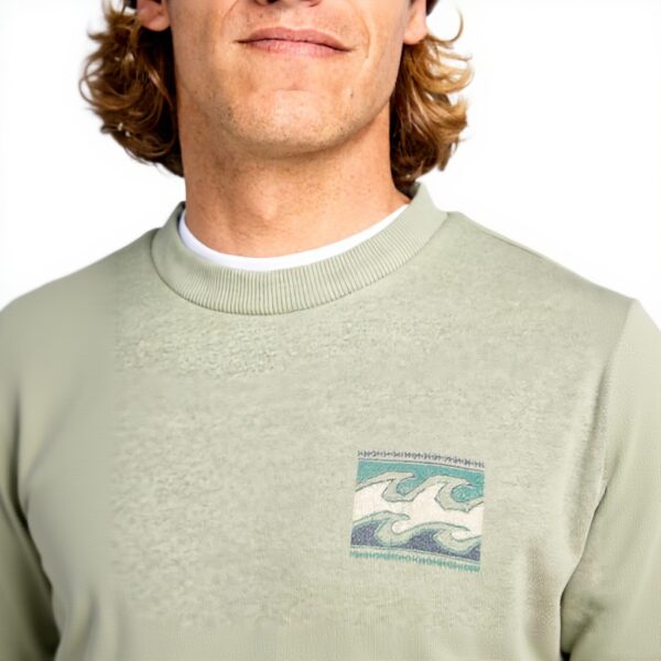 Sweatshirt Billabong Homme Recyclé Confortable Polycoton