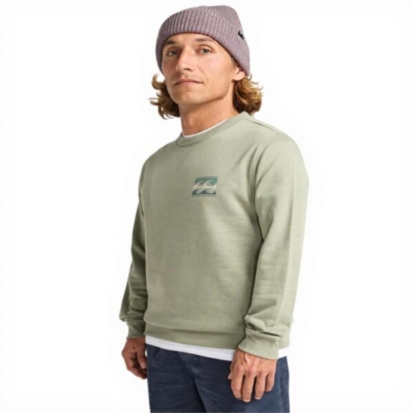 Sweatshirt Billabong Homme Recyclé Confortable Polycoton