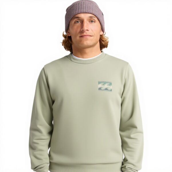 Sweatshirt Billabong Homme Recyclé Confortable Polycoton