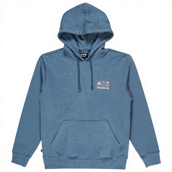 Sweat Billabong Homme Coton Recyclé Poche Kangourou Confort