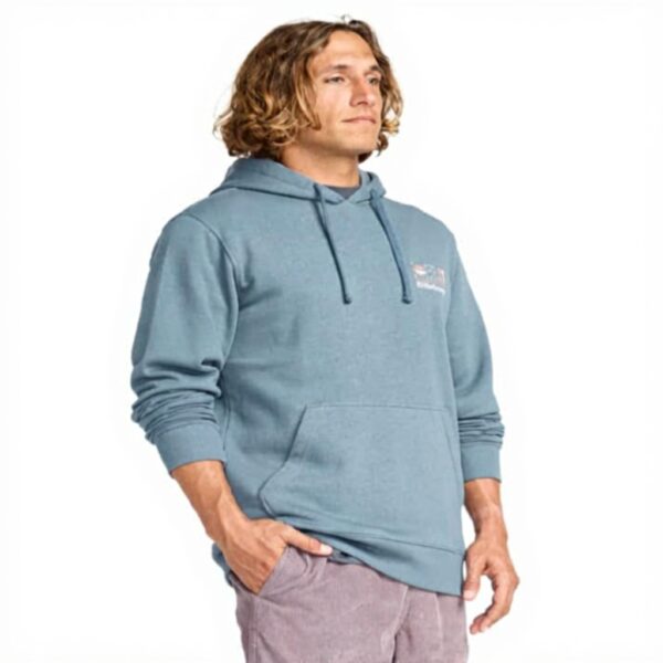 Sweat Billabong Homme Coton Recyclé Poche Kangourou Confort