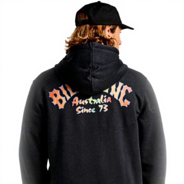 Sweat Billabong Homme Recyclé Confortable Noir Brick Ombre