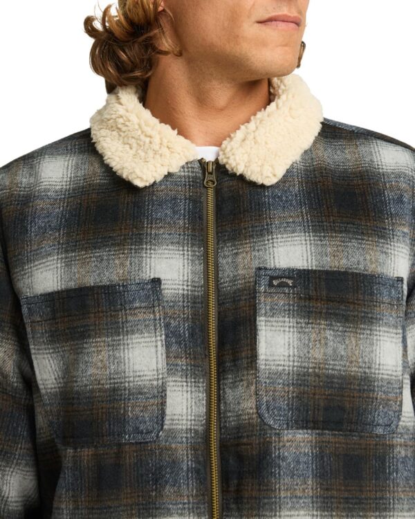 Blouson Billabong Hills Sherpa Homme Polyester Laine-4