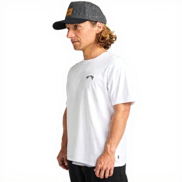 Billabong T-shirt Homme Blanc Arch Crew XXL Enfiler
