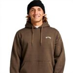 Pull Billabong Homme Arch Po Coton Recyclé Dark Cedar