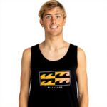 T-shirt Billabong Homme Noir Coton Manches Courtes