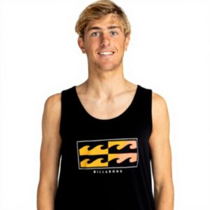 T-shirt Billabong Homme Noir Coton Manches Courtes