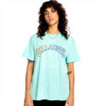 T-shirt BILLABONG Mahalo Femme Pure Aqua Manches Courtes