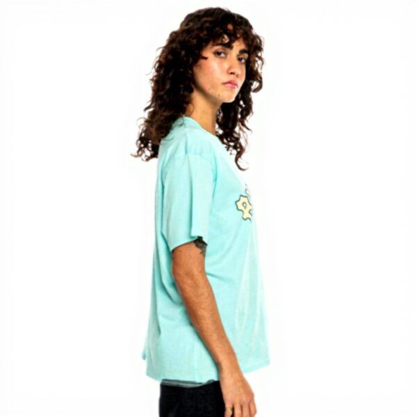 T-shirt BILLABONG Mahalo Femme Pure Aqua Manches Courtes