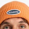 Bonnets homme Billabong tricoté acrylique motif coucher de-2