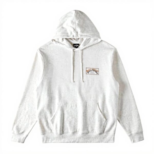 Sweat Billabong Homme Coton Capuche Gris Clair