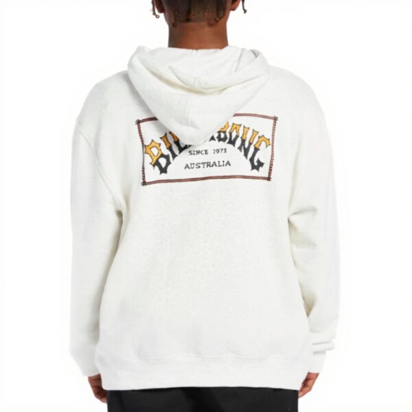 Sweat Billabong Homme Coton Capuche Gris Clair