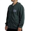 Sweat à capuche Billabong homme zippé vert forêt coton