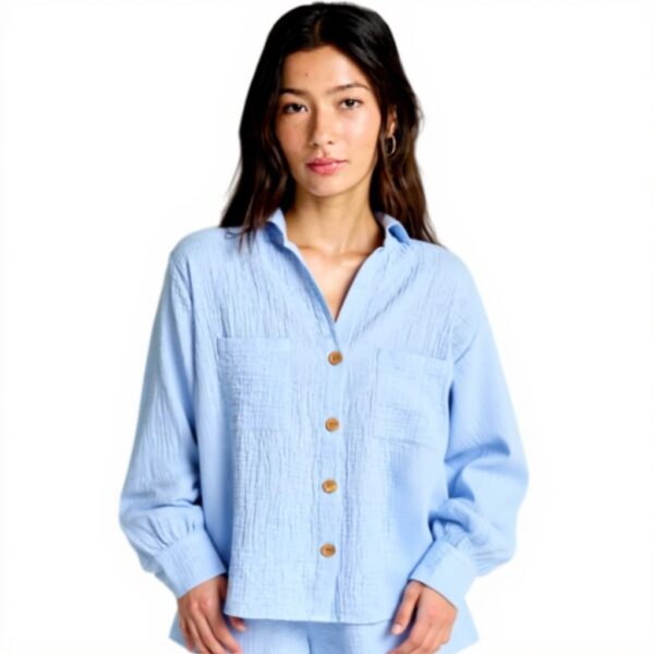 Chemisier Billabong Swell Blouse T-Shirt Femme Coton