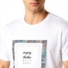 T-shirt BILLABONG Homme Blanc Col une pièce Manche courte