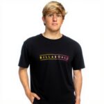 T-shirt BILLABONG Unity Homme Blanc Noir Manches Courtes