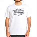 T-shirt Billabong Unity Stacked Homme Blanc Coton Sport