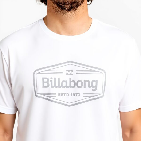 T-shirt Billabong Unity Stacked Homme Blanc Coton Sport