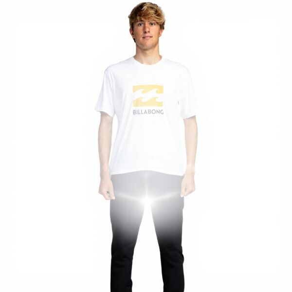 T-shirt Billabong Wave Screen Homme Blanc Mode été
