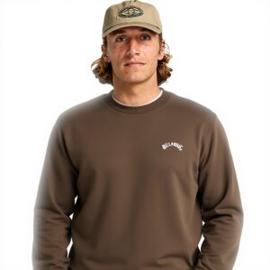 Sweat Quiksilver Homme Coton Recyclé Pull Confortable