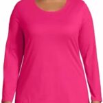 Just My Size T-shirt Femme Coton Doux Rose Scintillant-0