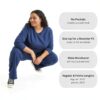 Just My Size Legging Femme Coton Grande Taille Confortable-2