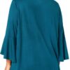 Chemise Manche Cloche Coupe Lâche Femme Modèle OJ938-1