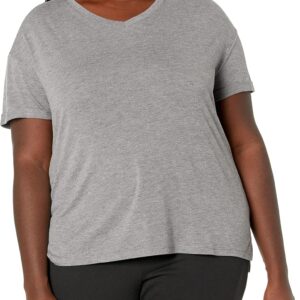 T-shirt Just My Size Jersey Col V Maille Refroidissement-0