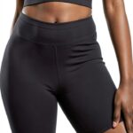 Hanes Shorts Femme Coton Élastique Confort Taille Noir-0