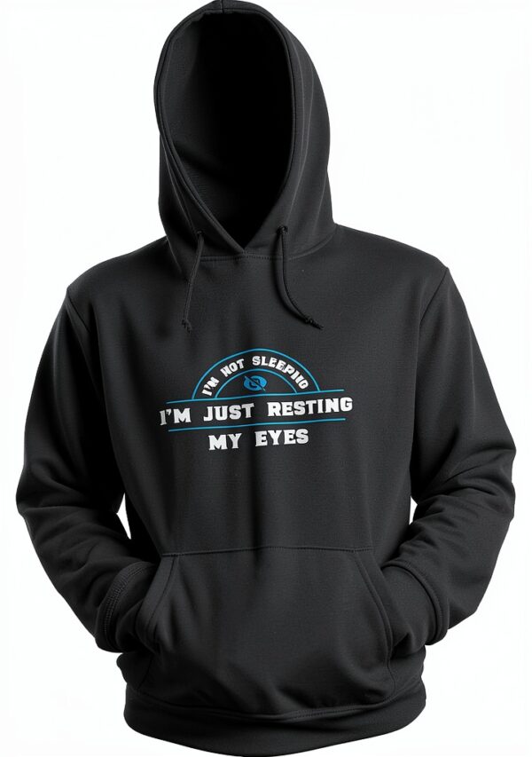 Sweat à capuche GR8Shop Fun repos yeux unisex confortable
