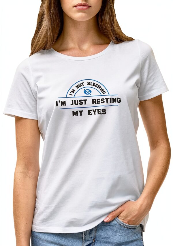 T-shirt Femme GR8Shop Fun Je ne dors pas je me repose