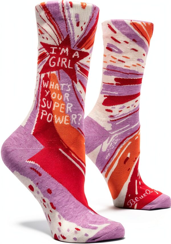 Chaussettes femme Blue Q Stay Away From coton doux