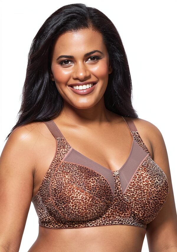 Just My Size Soutien-gorge Léopard Dos U Confort Femme-4