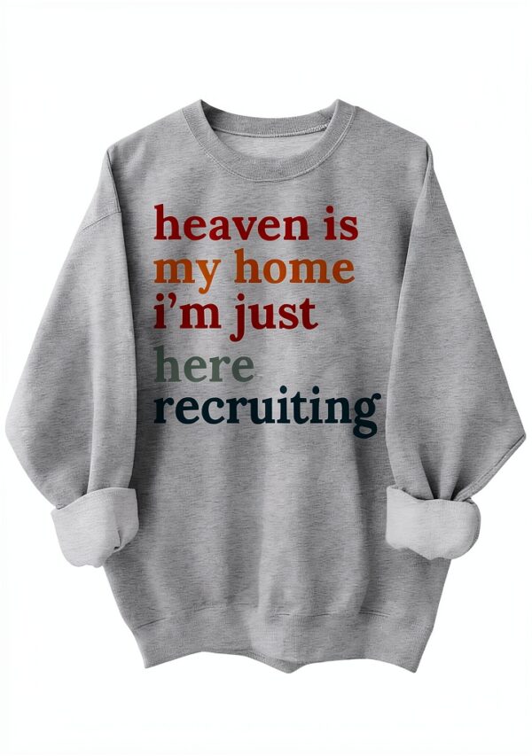 Sweat-shirt unisexe manches longues col rond design culturel-0